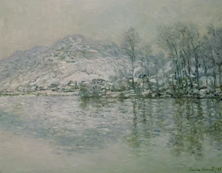 La Senna a Port Villez in Inverno, 1885
